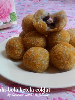 Foto resep Bola-bola ketela coklat