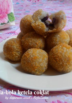 Foto resep Bola-bola ketela coklat