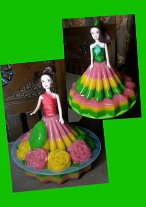 Foto resep Puding Barbie 