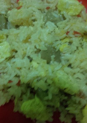 Foto resep NasGor Baso praktis