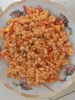 Hình của món Trứng xào cà chua .