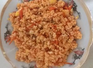 Hình của món Trứng xào cà chua .