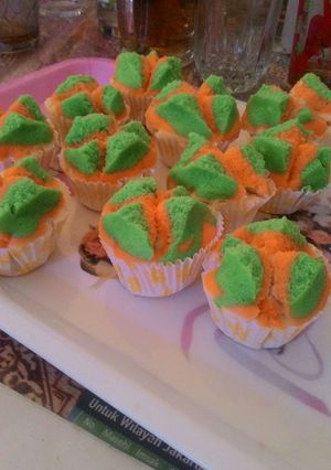 Foto resep Bolu Kukus Pandan Jeruk