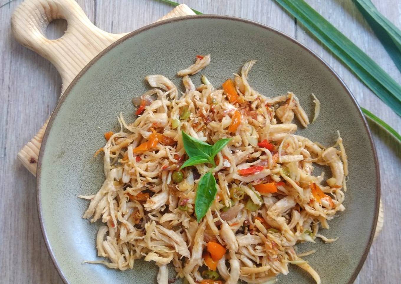 Ayam Suwir Pedas