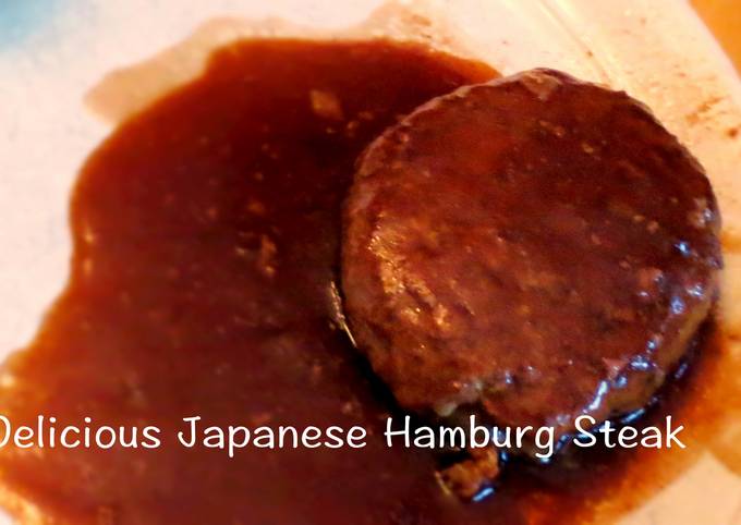 Steps to Make Speedy Delicious Japanese Hamburg Steak