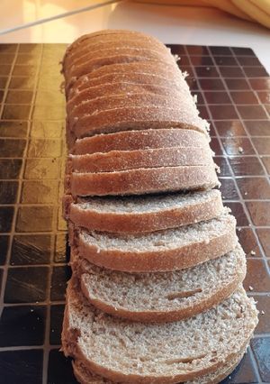 Una foto de Pan de molde con harina integral