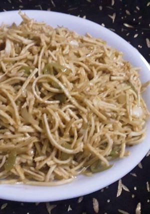 A picture of Hakka Noodles.