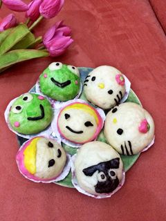 Foto resep Bakpao karakter isi daging