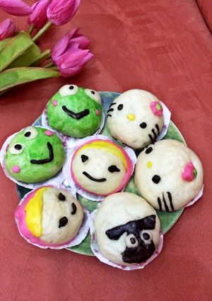 Foto resep Bakpao karakter isi daging