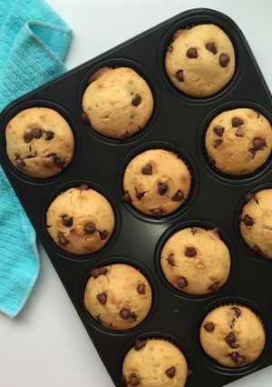 Foto resep Chocolate Chip Muffins