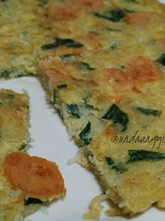 Foto resep Omelet Bayam