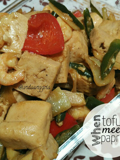 Foto resep Tahu paprika (a.k.a tumis tahu)