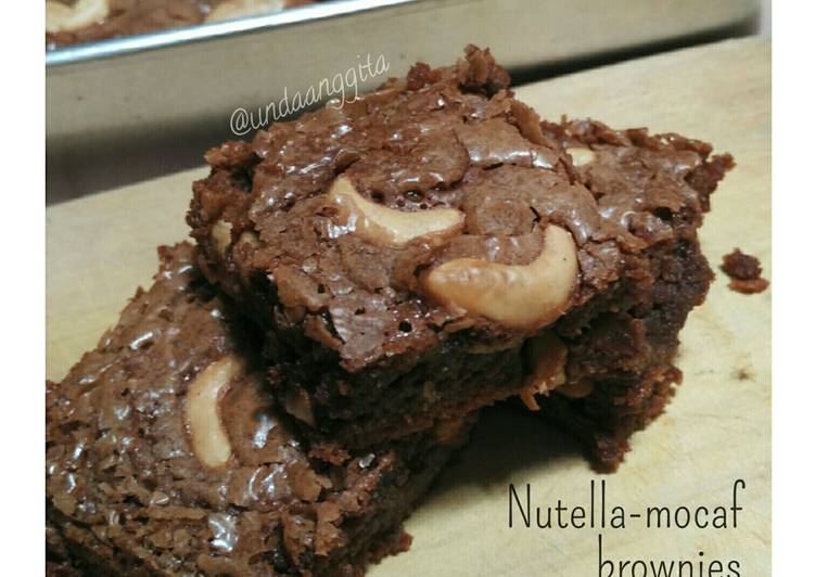 Resep Nutella-mocaf brownies yang Enak