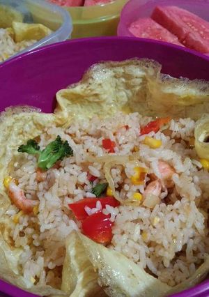 Foto resep Nasi Goreng Nyam-nyus (tanpa ngulek)