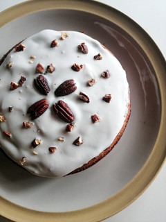Una foto de Tarta de zanahoria