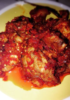 Foto resep simply chicken balado