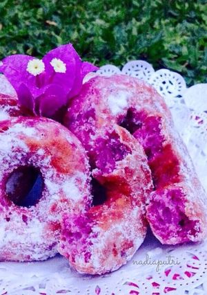 Foto resep Donat Ubi Ungu