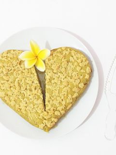 Foto resep Cake Ubi Kuning Streusel Keju