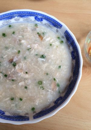 Hình của món Cháo cá cu.