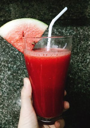 Hình của món Ép Dưa Hấu.