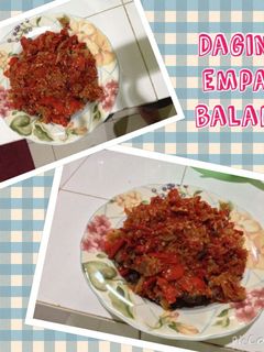 Foto resep Daging Empal Balado bikin nagih
