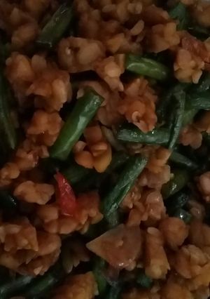 Foto resep Tumis Tempe Kacang Panjang