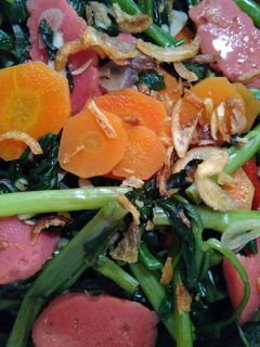 Foto resep Tumis Kangkung Sosis