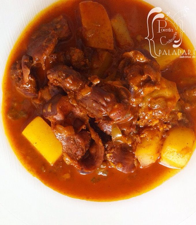 Foto principal de Mollejas de pollo al vino tinto