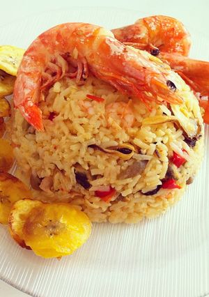 Foto principal de Arroz con camarones y mejillones