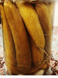 عکسی از دستور خیار شور فوری