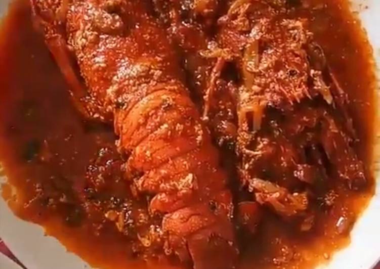 Bahan meracik Lobster saus pedas, Sempurna