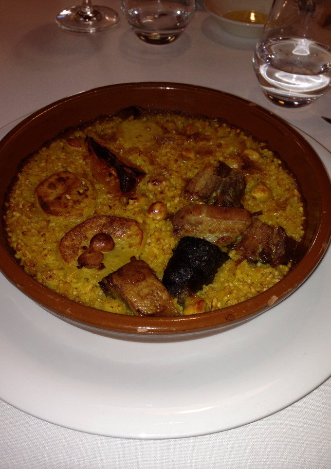Una foto de Arroz al horno valenciano