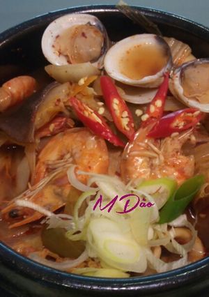 Hình của món soup jambong .