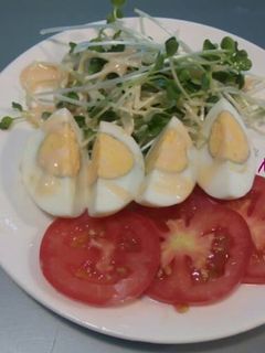 Hình của món salad trứng.