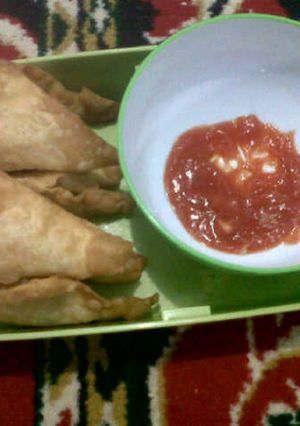 Foto resep Pangsit goreng isi ayam udang