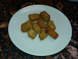 Chiken nugget rainbow vegie