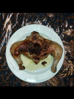 Foto resep Ayam panggang bawang simple bingits