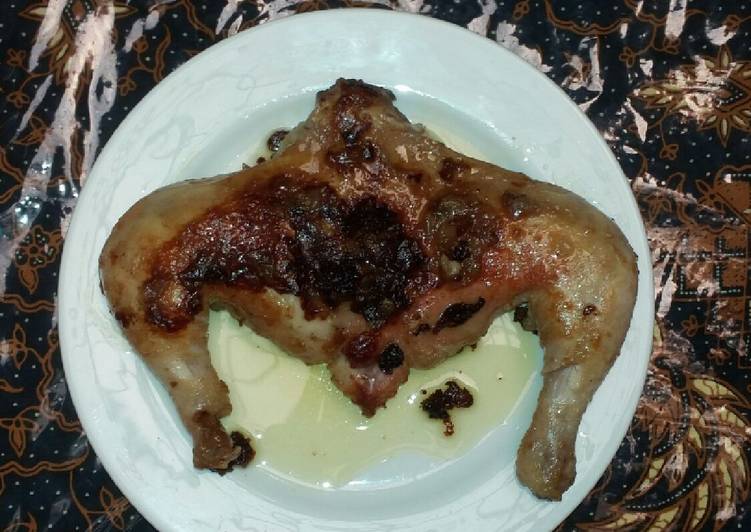 8 Resep: Ayam panggang bawang simple bingits Anti Ribet!