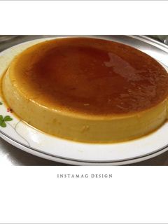 Hình của món Bánh Flan.
