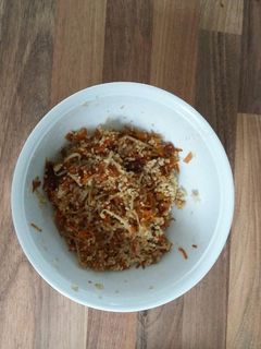 Una foto de Couscous sabroso con verduras salteadas