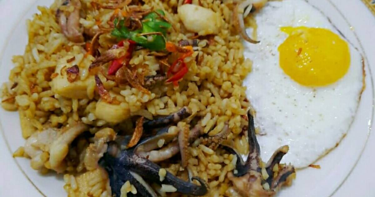 Resep Nasi  Goreng  Seafood  oleh yashella tirana Cookpad