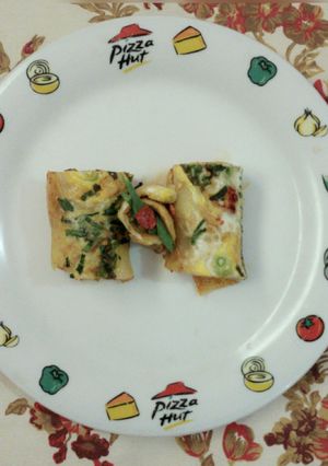 Foto resep pancake telur orak-arik