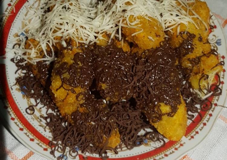 Pisang goreng krispy π