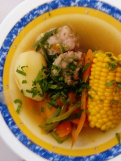 Una foto de Cazuela de albóndigas