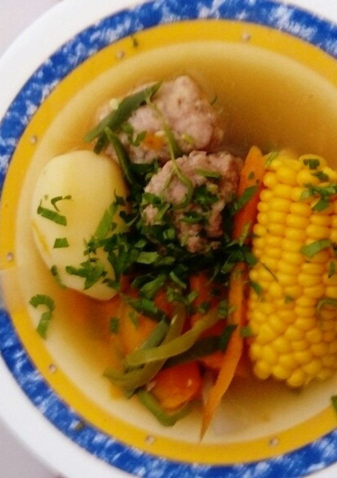 Una foto de Cazuela de albóndigas