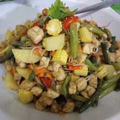 A picture of Sayur tumis mentega.