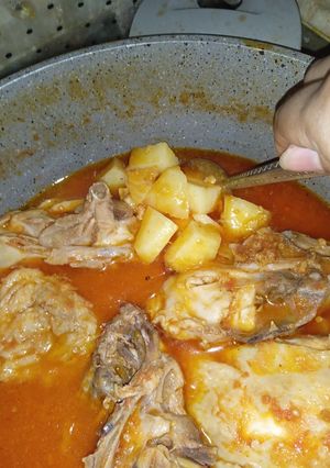 صورة لوصفة بطاطس مطبوخه