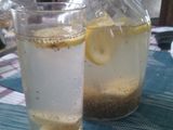 Refrescante Agua de chia