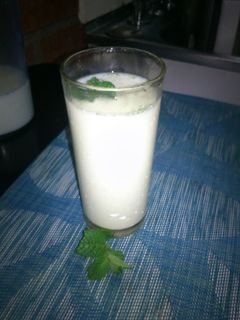 Una foto de Ayran, bebida refrescante