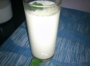 Una foto de Ayran, bebida refrescante